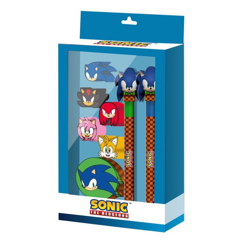 Sonic - The Hedgehog - Stationery Set 8-Pack
