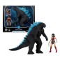 DC Justice League Monsterverse DC Multiverse - Pack de 2 figurines Wonder Woman Vs. Atomic Blast Godzilla 18 cm