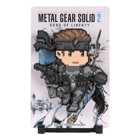 Metal Gear Solid - 2 FiGGYZ Magnet Collectible Solid Snake (Hero Pose) 11 cm