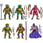 Les Tortues Ninja - Pack 6 figurines Les Tortues Ninja1988 Remastered heo EU Exclusive