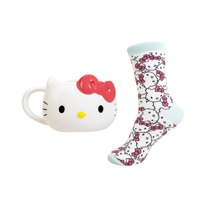 Sanrio - 3D Mug & Socks Set Hello Kitty Sanrio - 3D Mug & Socks Set Hello Kitty
