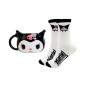 Sanrio - Set Mug 3D et paire de chaussettes Kuromi