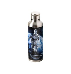 Marvel - Fantastic Four Metal Water Bottle Silver Surfer