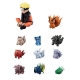 Naruto - Pack 11 figurines Naruto & Bijuu 3 - 7 cm