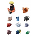 Naruto - Pack 11 figurines Naruto & Bijuu 3 - 7 cm