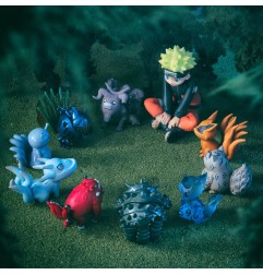 Naruto - Pack 11 figurines Naruto & Bijuu 3 - 7 cm