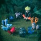 Naruto - Pack 11 figurines  & Bijuu 3 - 7 cm