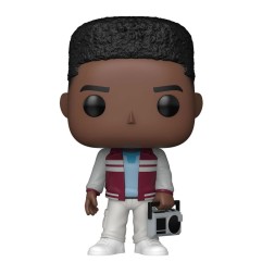Stranger Things - Figurine POP! Lucas Sinclair avec Boombox 9 cm