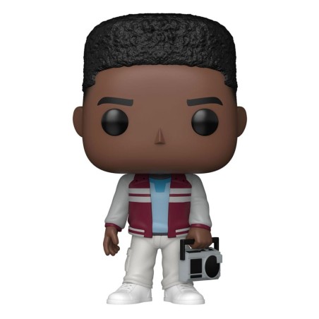 Stranger Things - Figurine POP! Lucas Sinclair avec Boombox 9 cm