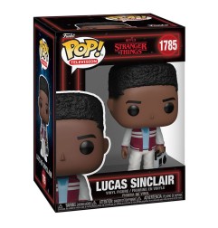 Stranger Things - Figurine POP! Lucas Sinclair avec Boombox 9 cm