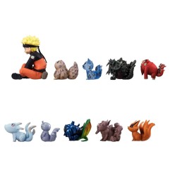 Naruto - Pack 11 figurines  & Bijuu 3 - 7 cm
