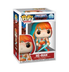 Masters of the Universe - POP! Television Vinyl Figure He-Man (Comic Deco) 9 cm