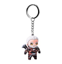 The Witcher - III: Wild Hunt Vinyl Keychain Geralt of Rivia