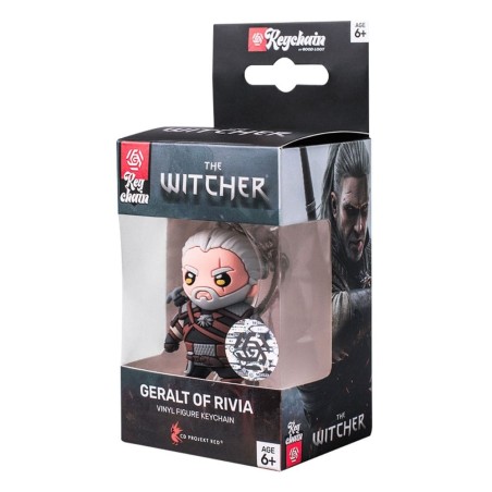 The Witcher - III: Wild Hunt Vinyl Keychain Geralt of Rivia