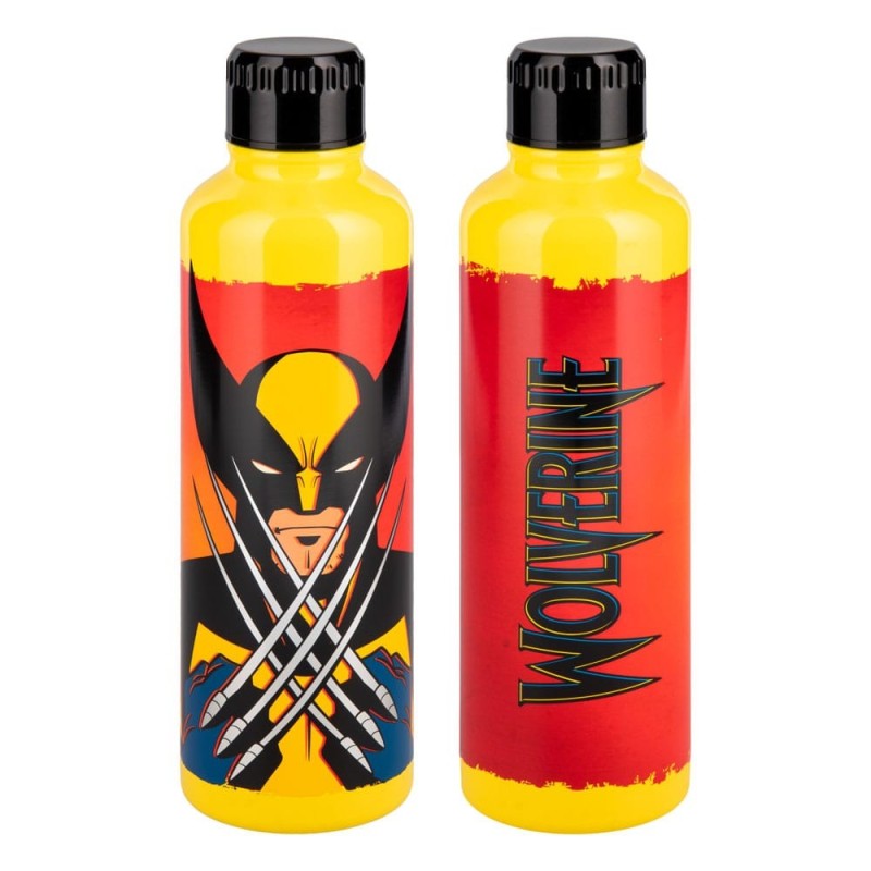 Marvel - Metal Water Bottle X-Man Wolverine Marvel - Metal Water Bottle X-Man Wolverine