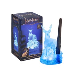 Harry Potter - Lampe Patronus avec télécommande baguette magique