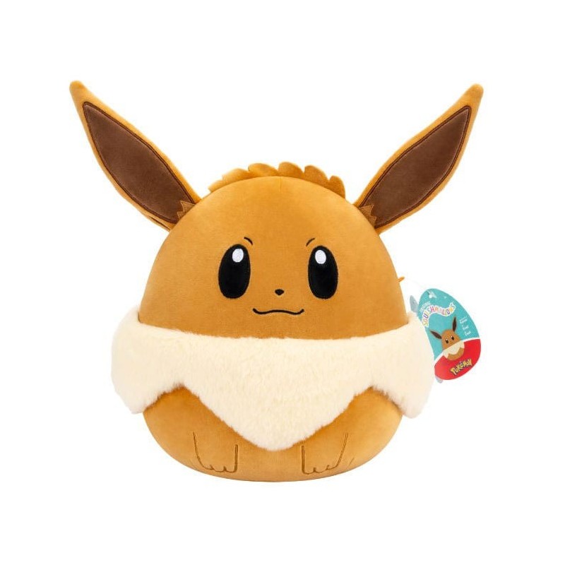 Pokémon - Peluche Pokémon Squishmallows Évoli 25 cm