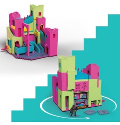 Squid Game - MEGA Construction Set  Staircase