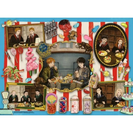 Harry Potter - Puzzle pour enfants XXL Magical Sweets (200 pièces)