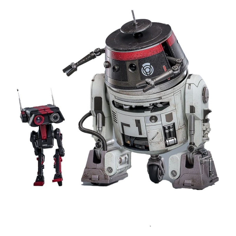 Star Wars - Action Figure Set 1/6 Chopper (C1-10P&trade) & BD-1&trade (Imperial Disguise) 18 cm & 8 cm