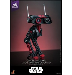 Star Wars - Action Figure Set 1/6 Chopper (C1-10P&trade) & BD-1&trade (Imperial Disguise) 18 cm & 8 cm