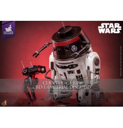 Star Wars - Action Figure Set 1/6 Chopper (C1-10P&trade) & BD-1&trade (Imperial Disguise) 18 cm & 8 cm