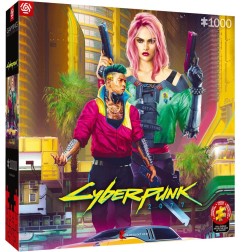 Cyberpunk 2077 - Puzzle Kitsch Style (1000 pièces)