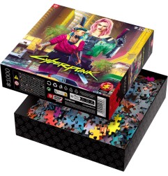 Cyberpunk 2077 - Puzzle Kitsch Style (1000 pièces)