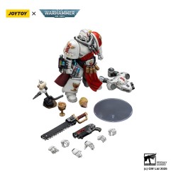 Warhammer 40k : Combat Patrol Blood Angels - Figurine Sanguinary Priest avec Heavy bolt pistol chainsword et narthecium 20 cm
