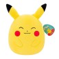 Pokémon - Peluche Pokémon Squishmallows Pikachu heureux 25 cm