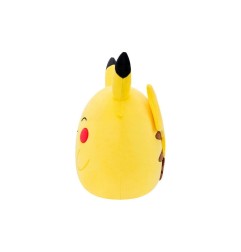 Pokémon - Peluche Pokémon Squishmallows Pikachu heureux 25 cm