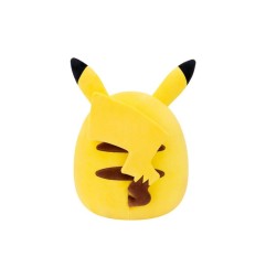 Pokémon - Peluche Pokémon Squishmallows Pikachu heureux 25 cm