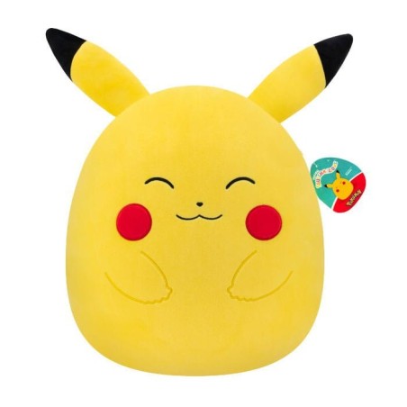 Squishmallows - Pokémon  Plush Figure Happy Pikachu 35 cm