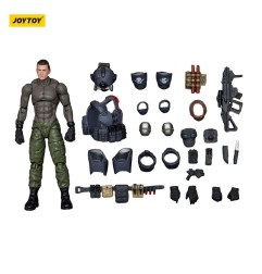 APOC - Series Dark Source Action Figur Stellar Scar Assault Team Ghostmanganese 11  cm