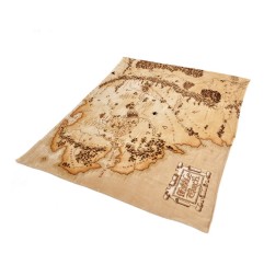 Lord of the Rings - The  Cozy Blanket Middleearth Map 180 x 200 cm