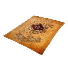 Harry Potter - Cozy Blanket Portal Marauder's Map 180 x 200 cm