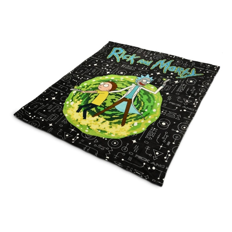 Rick & Morty - Couverture Portal 180 x 200 cm