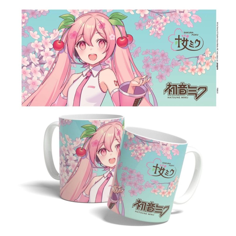 Hatsune Miku - Mug Sakura Miku Cherry Blossom 325 ml