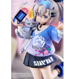 Honkai: Star Rail - Statuette Rise Up Little Cat Series Silver Wolf Ver. 19 cm