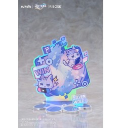 Honkai: Star Rail - Statuette Rise Up Little Cat Series Silver Wolf Ver. 19 cm