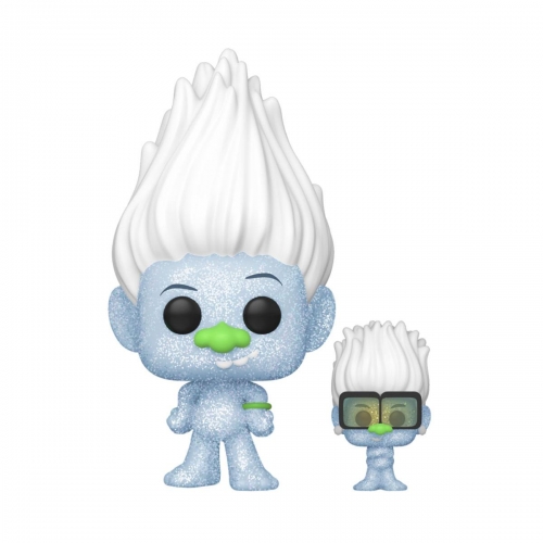 Trolls World Tour - Figurine POP! Hip Hop Guy (Diamond Glitter) w/ Tiny 9 cm