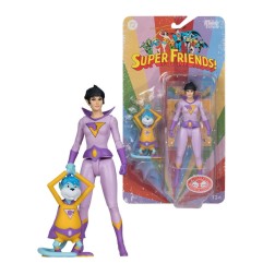 DC Retro - Figurine Super Friends Jayna & Gleek (Red Platinum Edition) 15 cm