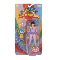 DC Retro - Figurine Super Friends Jayna & Gleek (Red Platinum Edition) 15 cm
