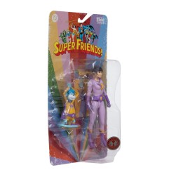 DC Retro - Figurine Super Friends Jayna & Gleek (Red Platinum Edition) 15 cm