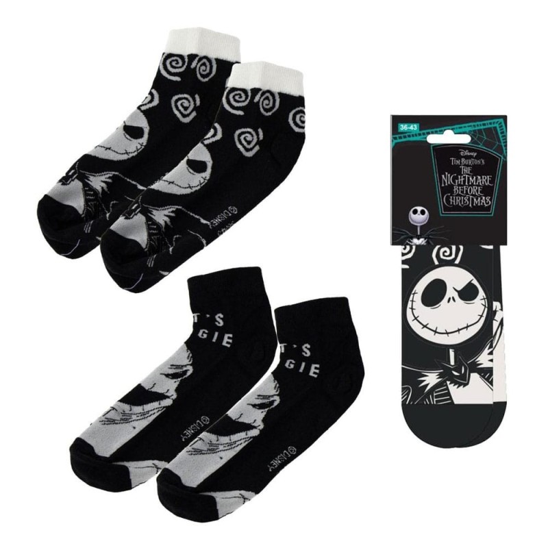 L' Etrange Noël de Mr. Jack - Pack de 2 Paires de chaussettes L' Etrange Noël de Mr. Jack 36-43 L' Etrange Noël de Mr. Jack - Pack de 2 Paires de chaussettes L' Etrange Noël de Mr. Jack 36-43
