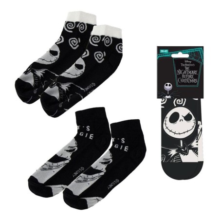 Nightmare before Christmas - Ankle socks 2-packs 36-43