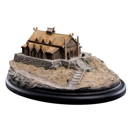 Le Seigneur des Anneaux - Statuette The Golden Hall of Edoras 9 cm