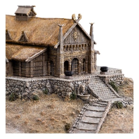 Lord of the Rings - Statue The Golden Hall of Edoras 9 cm