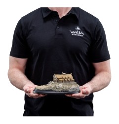 Le Seigneur des Anneaux - Statuette The Golden Hall of Edoras 9 cm