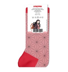 Demon Slayer: Kimetsu no Yaiba - Pack 2 Paires de chaussettes Nezuko Kamado 36-40